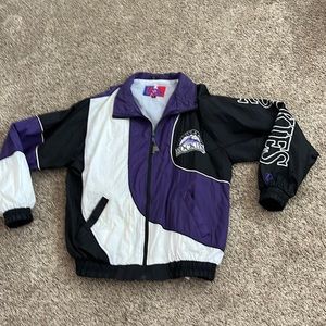 Vintage Colorado Rockies Pro Player by Daniel Young Jacket size L